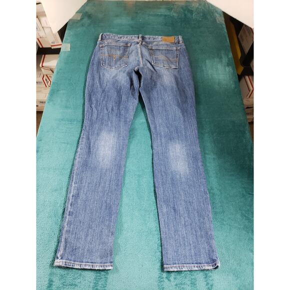 Lucky Brand Jeans Size 6 Womens Blue Stretch Pants Medium Mid Rise Lolita Skinny - Picture 11 of 13
